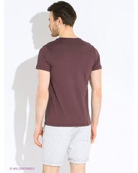 Мужская темно-красная футболка от Sela