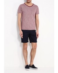 Мужская темно-красная футболка от SPRINGFIELD