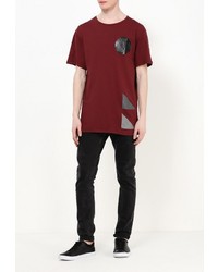 Мужская темно-красная футболка от Sweewe