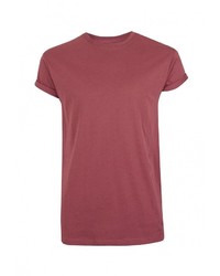 Мужская темно-красная футболка от Topman