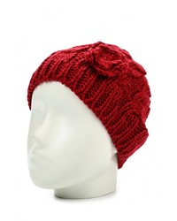 Женская темно-красная шапка от Be...