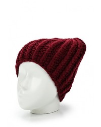 Женская темно-красная шапка от Fete