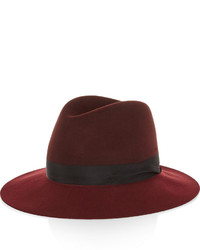 Женская темно-красная шерстяная шляпа от Rag and Bone