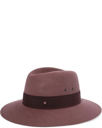Женская темно-красная шляпа от Maison Michel