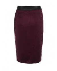 Темно-красная юбка-карандаш от LAMANIA