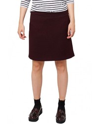 Темно-красная юбка-карандаш от s.Oliver