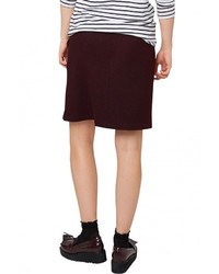 Темно-красная юбка-карандаш от s.Oliver