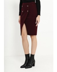 Темно-красная юбка от MadaM T