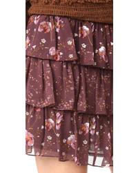 Темно-красная юбка от Ulla Johnson