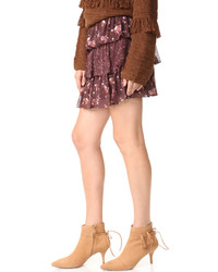 Темно-красная юбка от Ulla Johnson