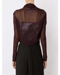 Темно-красное болеро от Mara Mac