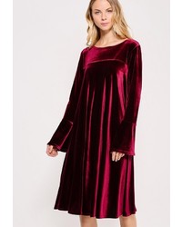 Темно-красное вечернее платье от Kira Mesyats