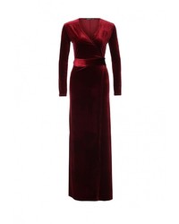 Темно-красное вечернее платье от MADMILK