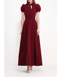 Темно-красное вечернее платье от Olivegrey
