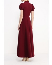 Темно-красное вечернее платье от Olivegrey