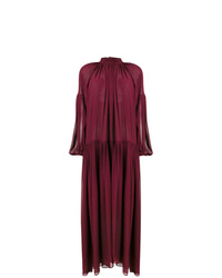 Темно-красное вечернее платье от Stella McCartney