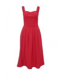 Темно-красное вечернее платье от Tutto Bene