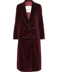 Женское темно-красное пальто дастер от Giuliva Heritage Collection