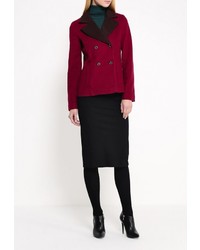 Женское темно-красное пальто от adL