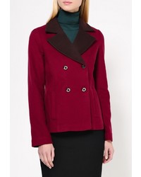 Женское темно-красное пальто от adL