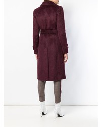 Женское темно-красное пальто от Michael Kors Collection