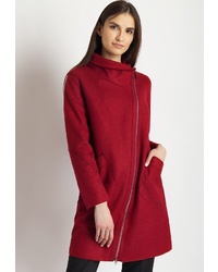 Женское темно-красное пальто от FiNN FLARE
