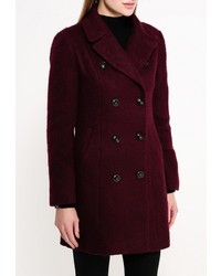 Женское темно-красное пальто от Glamorous