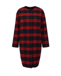 Женское темно-красное пальто от LuAnn