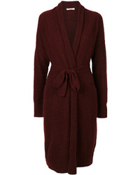 Женское темно-красное пальто от Mes Demoiselles