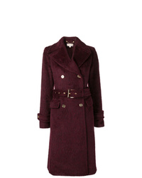 Женское темно-красное пальто от Michael Kors Collection