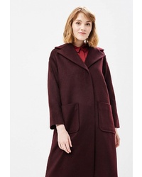 Женское темно-красное пальто от Ruxara