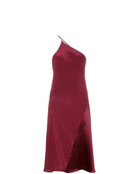 Темно-красное платье-комбинация от Kacey Devlin