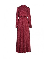 Темно-красное платье-макси от Bella Kareema