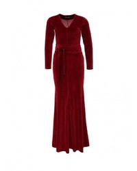 Темно-красное платье-макси от Love &amp; Light