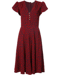 Темно-красное платье от Altuzarra