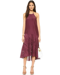 Темно-красное платье от Tibi