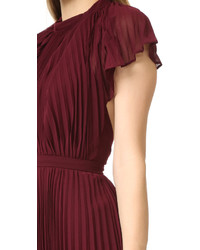 Темно-красное платье от Keepsake