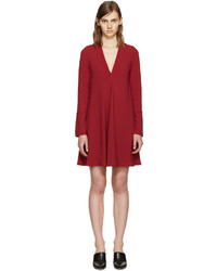Темно-красное платье от Proenza Schouler