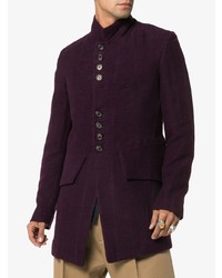 Темно-красное полупальто от Ann Demeulemeester