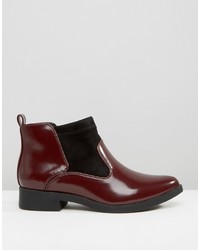 Темно-красные ботильоны от Park Lane