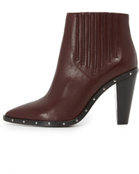 Темно-красные ботильоны от IRO