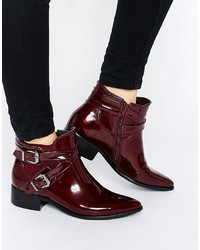 Женские темно-красные ботинки челси от Glamorous