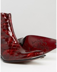 Мужские темно-красные ботинки от Jeffery West