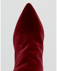 Женские темно-красные ботинки от Forever Unique