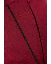 Женские темно-красные брюки-галифе от Haider Ackermann
