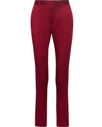 Женские темно-красные брюки-галифе от Haider Ackermann
