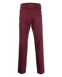 Темно-красные брюки чинос от Briglia 1949