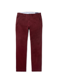 Темно-красные брюки чинос от Polo Ralph Lauren