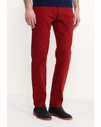 Темно-красные брюки чинос от Sela