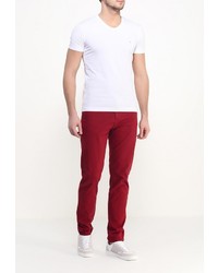 Темно-красные брюки чинос от Sela